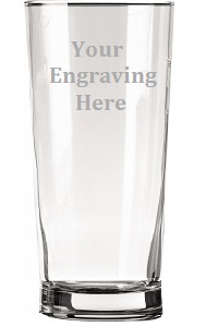 Tall Beer Glass - Incl. FREE TEXT Engraving